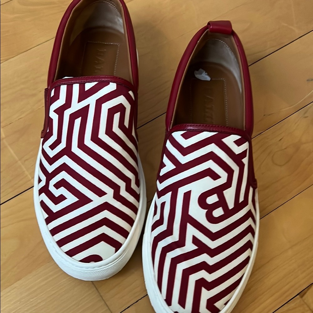 Bally Red and White Sneakers for Effortless Style